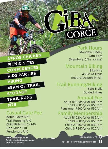 Giba Gorge | Durban | Kids activities and excursions