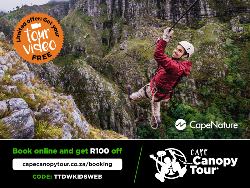 Canopy Tour discount offer | Hermanus adventures | Things to do with Kids