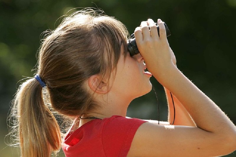 Safari trip kids activity: How to make toilet paper binoculars!