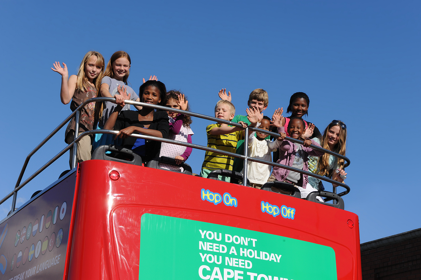 City Sightseeing family activity, kids free offer - Cape Town