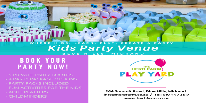 The Herb Farm | Kids Party Venues Johannesburg | Things to do WithKids
